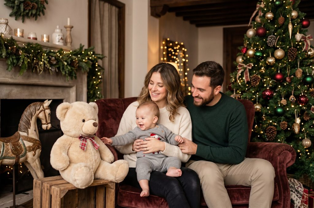 Reserva Sesiones de Fotografía de Navidad en Valencia con calidad profesional.